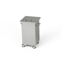 Container mobil pentru deșeuri cu capac 35x45x80 cm | FORGAST FG04320/350/450/800