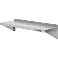 Raft suspendat simplu din oțel inoxidabil 90x30x18 cm | YATO YG-09040