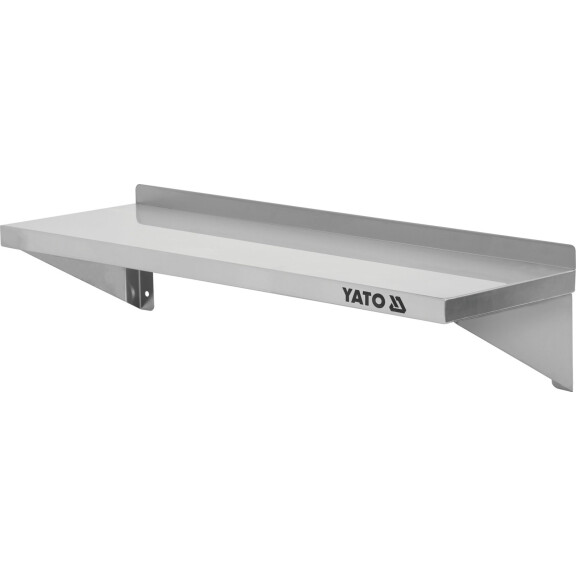 Raft suspendat simplu din oțel inoxidabil 150x30x18 cm | YATO YG-09042