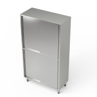 Dulap de depozitare divizat din oțel inoxidabil 80x60x200 cm | FORGAST