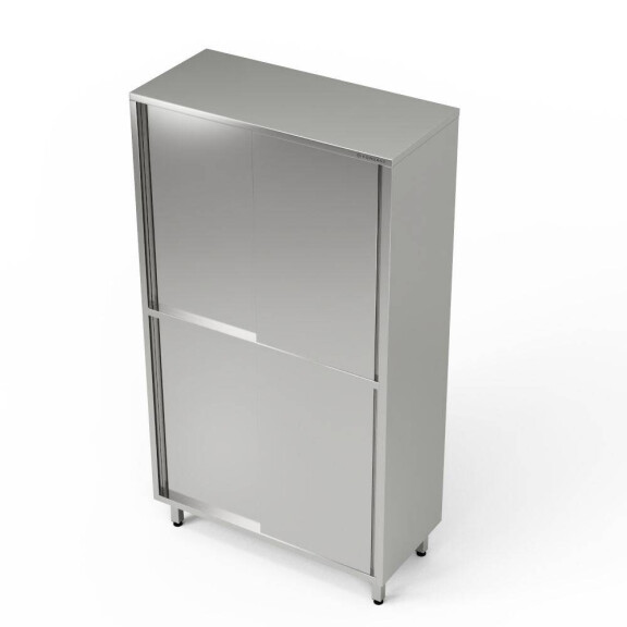 Dulap de depozitare divizat din oțel inoxidabil 80x60x200 cm | FORGAST