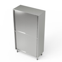 Dulap de trecere din oțel inoxidabil divizat 100x60x180 cm | FORGAST