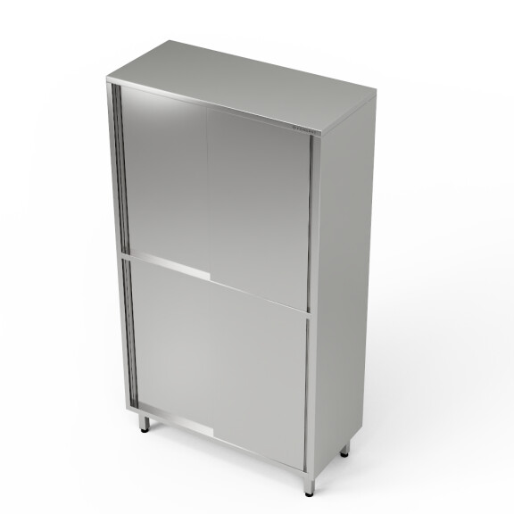 Dulap de trecere din oțel inoxidabil divizat 100x60x180 cm | FORGAST