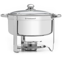 Încălzitor de combustibil rotund de 7,5 litri cu capac din sticlă FORGAST FG03275V1