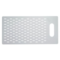 Farfurie perforată pentru pizza 25x50 cm | GI.METAL AM-2550AF