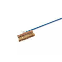 Perie rotativă cu peri de alamă pentru cuptorul de pizza 20x6x4.6 cm | GI.METAL AC-SP/120