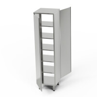 Dulap de trecere din oțel inoxidabil 60x60x180 cm | FORGAST