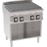 Aragaz electric cu blat solid și bază deschisă | TECNOINOX 716024