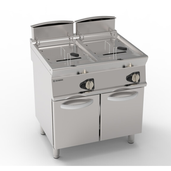 Frigider pe gaz cu două camere 2 x 17 l 33 kW cu bază închisă | TECNOINOX 713127