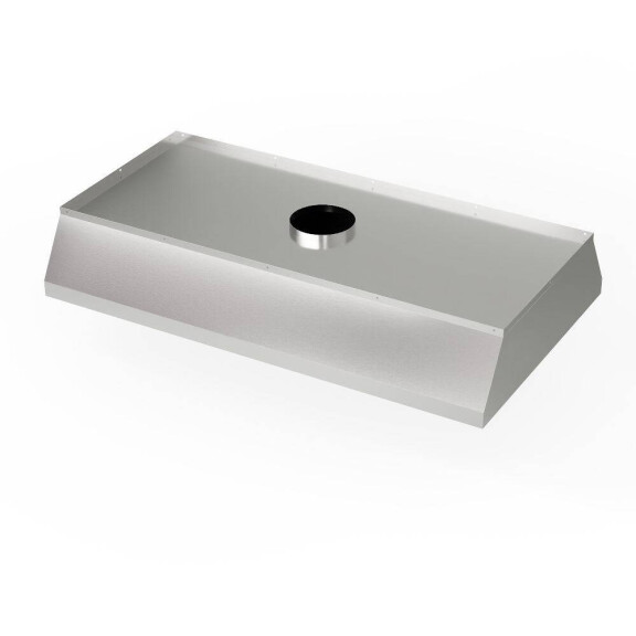 Hota centrală din oțel inoxidabil 250x120 cm | FORGAST