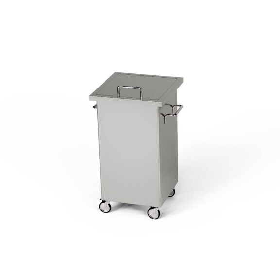 Container mobil pentru deșeuri cu capac 45x35x80 cm | FORGAST FG04320/450/350/800