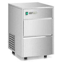 Tava pentru cuburi de gheață 20 kg/24 h, răcită cu aer, volum de stocare 3,5 kg | FORGAST FG07520