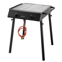Xantos Negru 9.5kW grill pe gaz, 770x710x(H)870mm | HENDI 148631