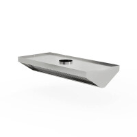 Hota centrală din oțel inoxidabil 170x200 cm | FORGAST