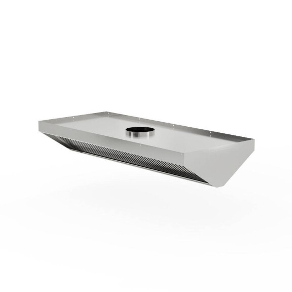 Hota centrală din oțel inoxidabil 170x200 cm | FORGAST