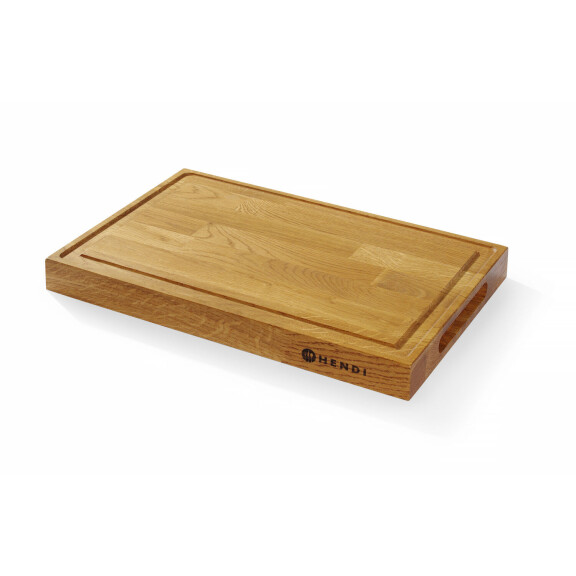 Masă de servire din stejar 420x280x(H)40mm | HENDI 505489