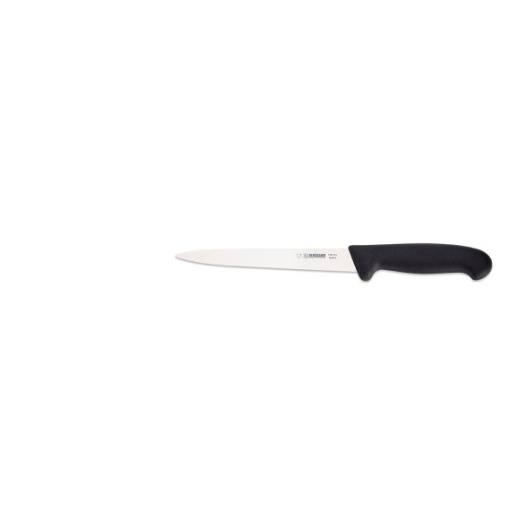 Cuțit de filetat - 18 cm, negru | GIESSER MESSER 7365 18