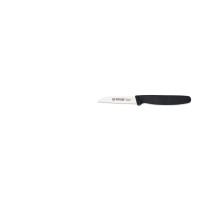 Cuțit de legume cu margine ondulată - 8 cm, negru | GIESSER MESSER 8305 wsp 8