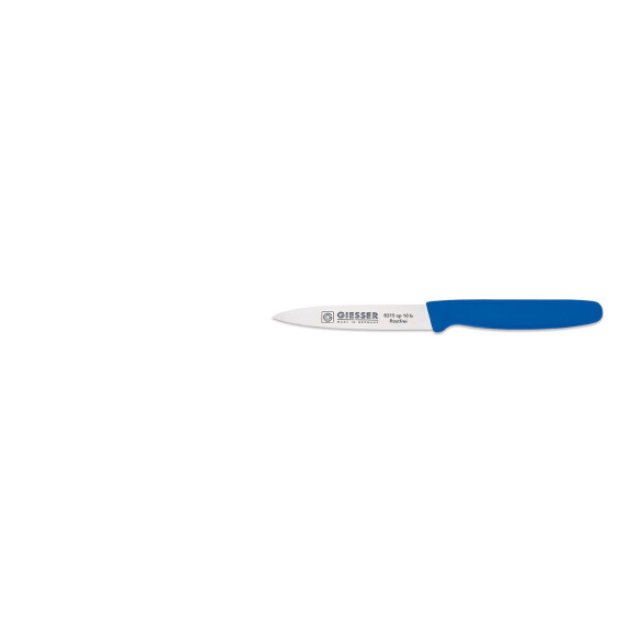 Cuțit de decojit - 10 cm, albastru | GIESSER MESSER 8315 sp 10 b