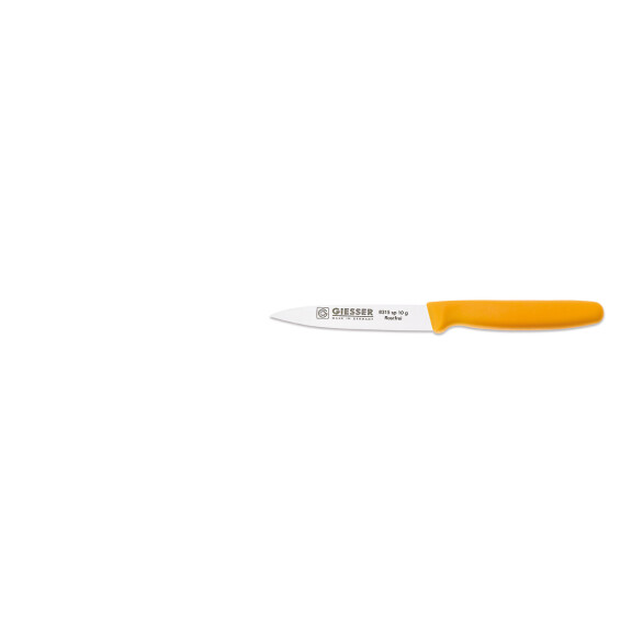 Cuțit de decojit - 10 cm, galben | GIESSER MESSER 8315 sp 10 g