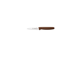 Cuțit de decojit - 8 cm, maro | GIESSER MESSER 8315 sp 8,0 br