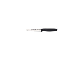 Cuțit de decojit cu margine ondulată - 10 cm, negru | GIESSER MESSER 8315 wsp 10