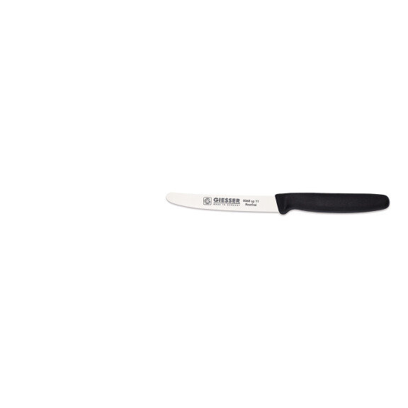 Cuțit universal - 11 cm, negru | GIESSER MESSER 8365 sp 11
