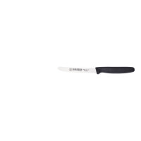 Cuțit universal cu margine ondulată - 11 cm, negru | GIESSER MESSER 8365 wsp 11