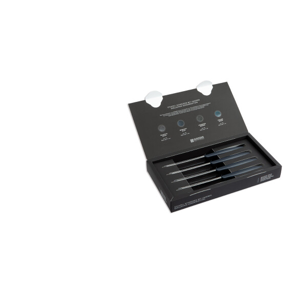 Set cuțite - 11 cm, 4 piese | GIESSER MESSER 8365 wsp 11-4 fw