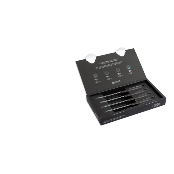 Set cuțite - 11 cm, 4 piese | GIESSER MESSER 8365 wsp 11-4 mm
