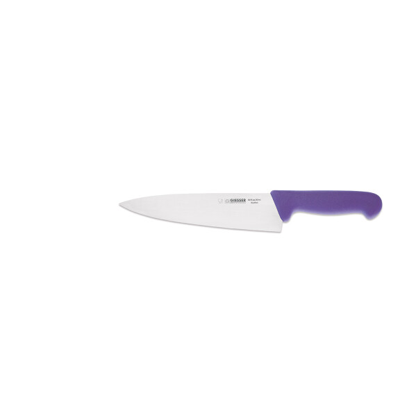 Cuțit de bucătar - 20 cm, violet | GIESSER MESSER 8455 pp 20 hvi