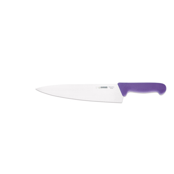 Cuțit de bucătar - 26 cm, violet | GIESSER MESSER 8455 pp 26 hvi