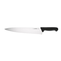 Cuțit de bucătar cu margine ondulată - 31 cm, negru | GIESSER MESSER 8455 w 31
