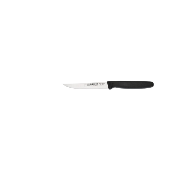 Cuțit de friptură - 11 cm, negru | GIESSER MESSER 8725 sp 11