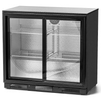 Frigider bar cu 2 uși, ușă glisantă 208 l | FORGAST FG07702