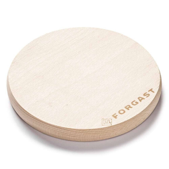 Placă rotundă din lemn netedă 14 cm | FORGAST FG12640