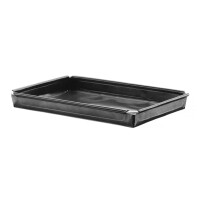 Tavă pentru cuptorul cu microunde, antiaderentă - 29x19x(H)3 cm | HENDI 808337