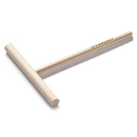 Spatulă din lemn, rolă pentru întinderea clătitelor lungi. 20 cm | FORGAST FG12655