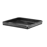 Tavă pentru cuptorul cu microunde, antiaderentă - 29x29x(H)2 cm | HENDI 808344
