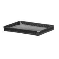 Tavă pentru cuptorul cu microunde, antiaderentă, întărită - 29x19x(H)3 cm | HENDI 808351