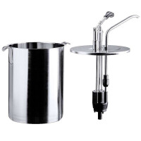 Dispenser cu pompă din oțel inoxidabil 6 l | CONTACTO 3050/006