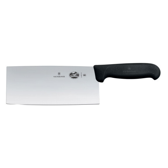 Cuțit de bucătar în stil chinezesc FIBROX - lungime. lame 18 cm | VICTORINOX 5.4063.18