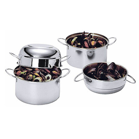 Oală de scoici cu capac 2,5 l | CONTACTO 490/180