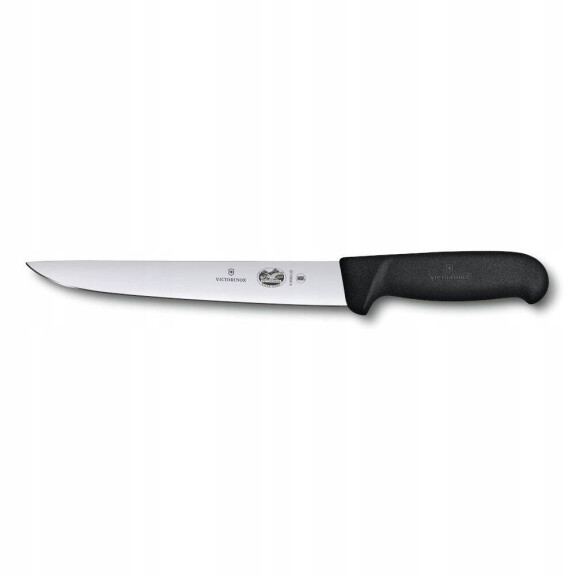 Cuțit de măcelar cu lamă netedă FIBROX - lungime. lame 20 cm | VICTORINOX 5.5503.20