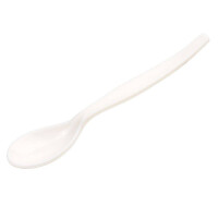 Lingură pentru ouă 125 mm plastic alb | Contacto 4910/125