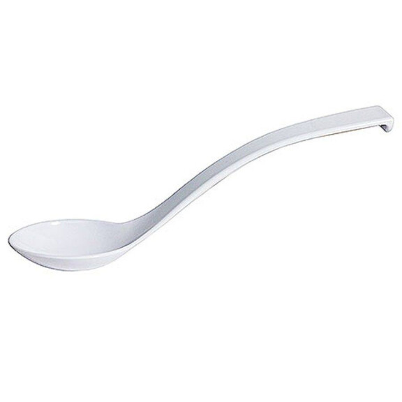 Lingură de salată din plastic albă lungă. 23,5 cm | CONTACTO 4902/235
