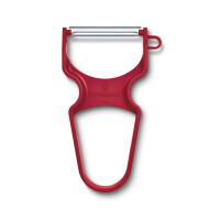 Peeler RAPID roșu cu lamă netedă | VICTORINOX 6.0930.1