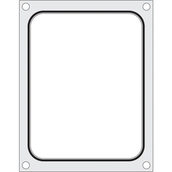 Matriță de etanșare, 25x19,5 cm | HENDI 805572