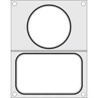 Matrice pentru supă și alimente pentru sigilator dublu | HENDI 805657