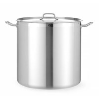 Oală înaltă cu capac, Profi Line, capacitate. 70 L | HENDI 832929